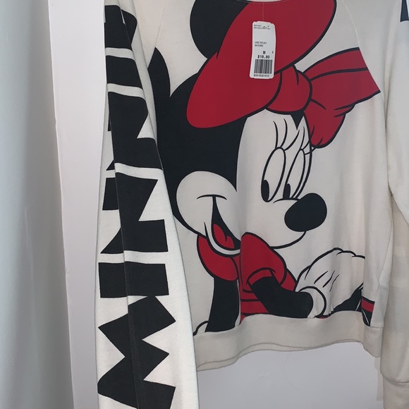Disney Minnie Mouse Graphic Sweatshirt - Picture 1 of 4